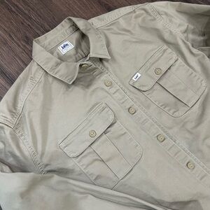 Lee Vintage Beige Workwear Shirt